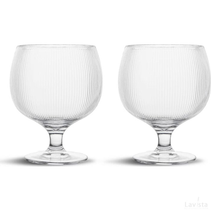 Billi wijnglas set van 2 transparant
