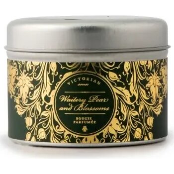 Victorian Sense Tinbox Waitery Pear & Blossoms geurkaars metaal