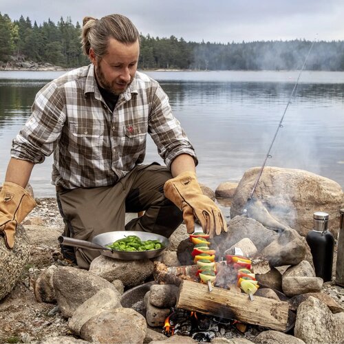 Orrefors Hunting BBQ handschoenen bruin