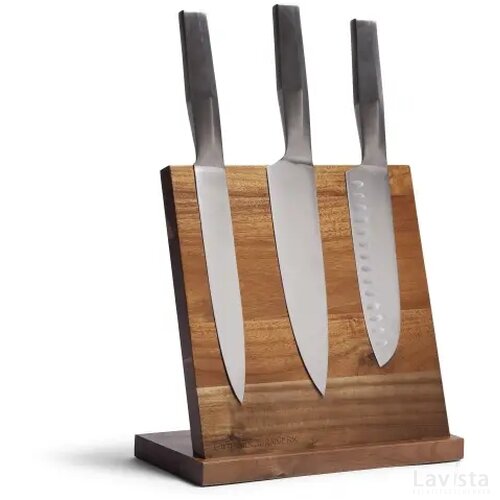 Orrefors Jernverk magnetische meshouder hout