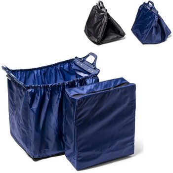 Lord Nelson BIG boodschappentas met koelvak 41x33x28 cm blauw