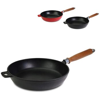 Orrefors Jernverk Gietijzer koekenpan (26.5 cm) Zwart