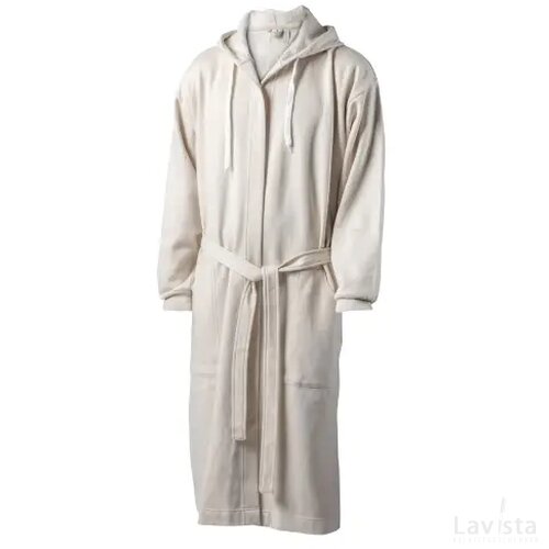 Kosta Linnewafveri badjas college S/M beige