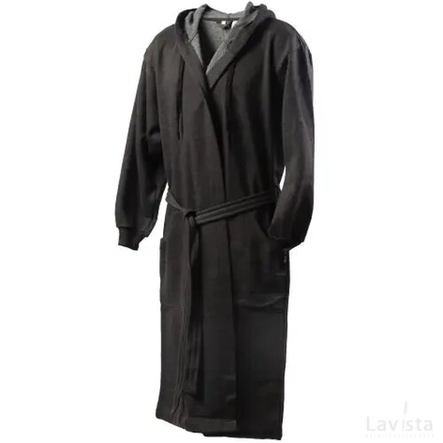 Kosta Linnewafveri badjas college L/XL donker grijs