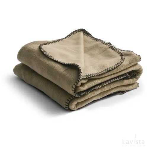 Nightingale fleece deken 130x170 cm beige