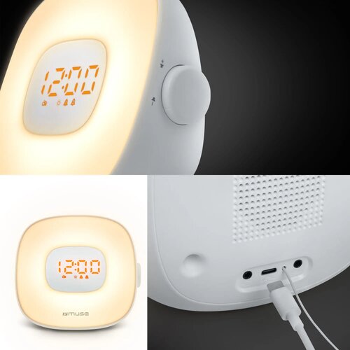 Muse wake up light met radio Wit