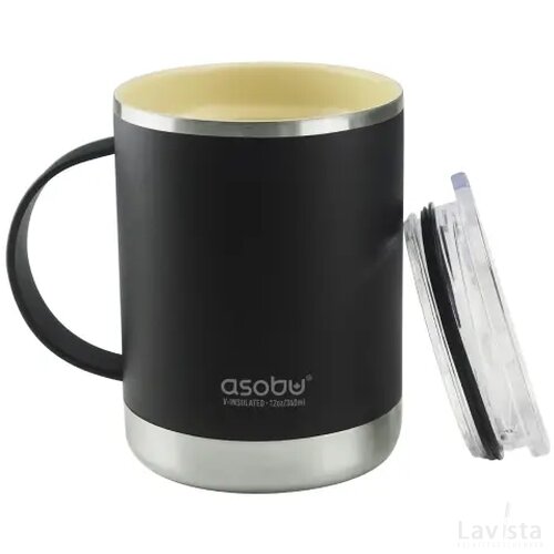 Asobu Ultimate mok met Puramic 360ml zwart