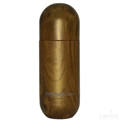 Asobu Orb fles houtlook 500ml hout