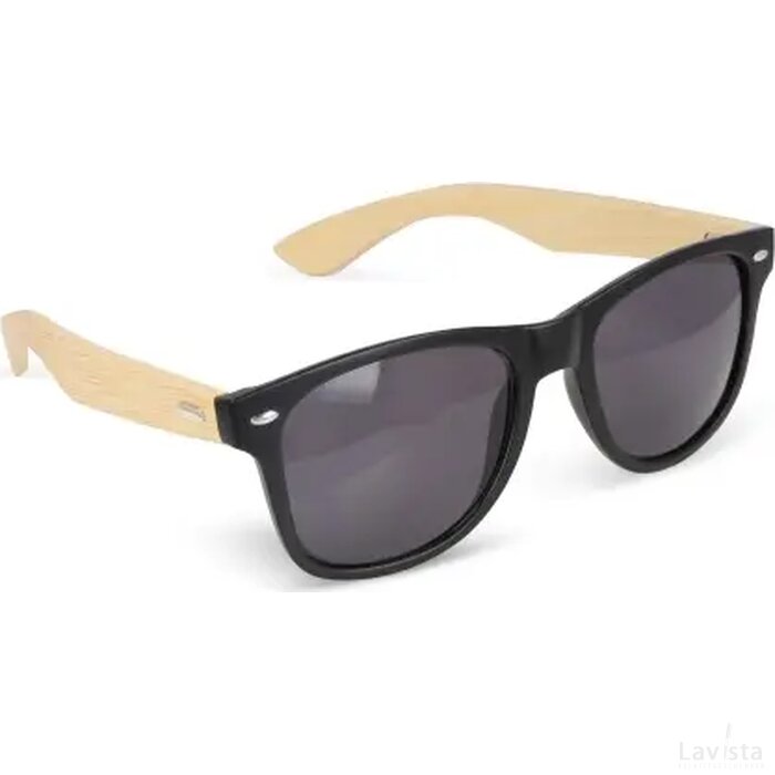 Justin RPC zonnebril met bamboe UV400 zwart