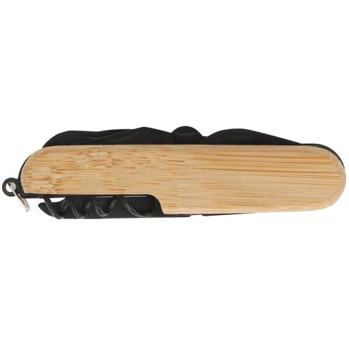 Multitool bamboe 9 functies zwart