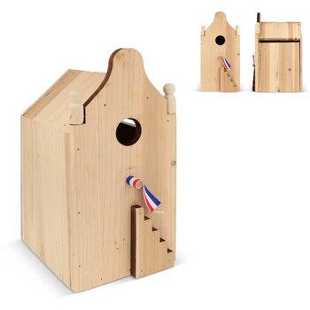 Houten Vogelhuisje FSC hout