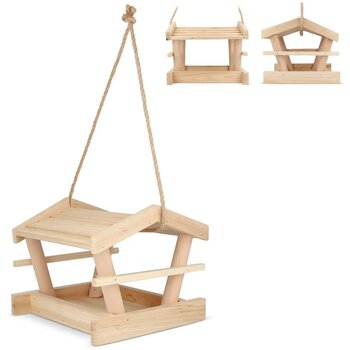 Houten Vogelvoederhuisje FSC hout