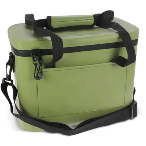 Adventure waterdichte koelbox IPX4 Olijf