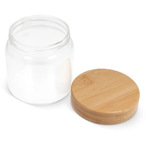 Voorraadpot met schroefdeksel (600 ml) Transparant