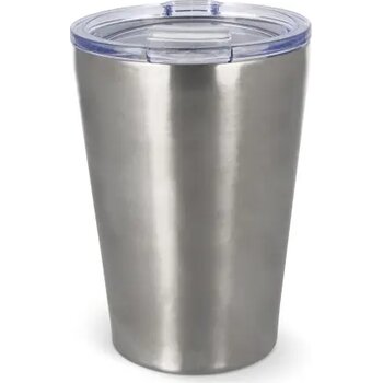 T-ceramic thermo beker Murray met deksel 300ml zilver