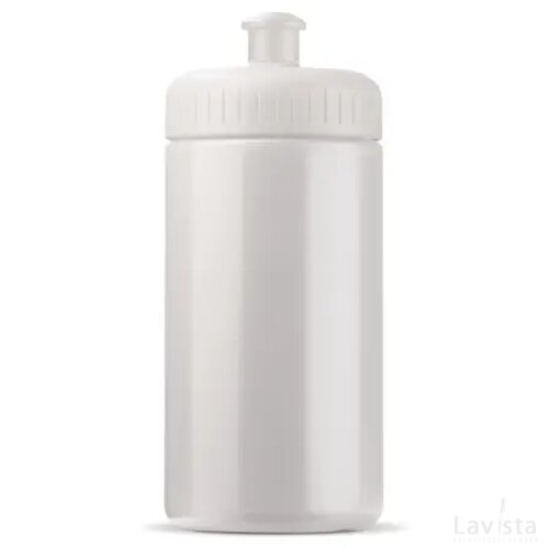 Sportfles Bio basis 500ml basic wit / wit