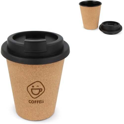 Kurk koffiebeker to go (350 ml)