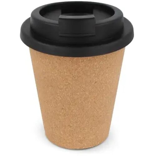 R-PP Kurk koffiebeker 350 ml zwart