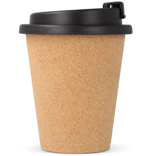 R-PP Kurk koffiebeker 350 ml zwart