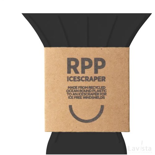 Plastic Bank Recycled Ice Scraper Ijskrabber Zwart