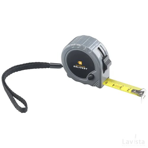 Recycled Rolmaat 3m (RCS gecertificeerd) Grijs