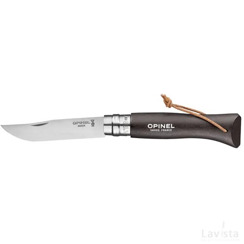 Opinel Colorama No 08 Vouwbaar Zakmes Zwart