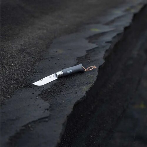 Opinel Colorama No 08 Vouwbaar Zakmes Zwart