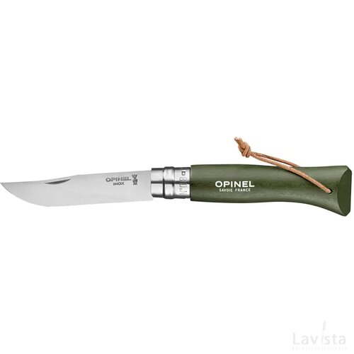 Opinel Colorama No 08 Vouwbaar Zakmes Groen