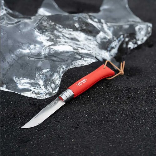 Opinel Colorama No 08 Vouwbaar Zakmes Rood