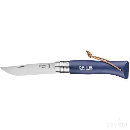 Opinel Colorama No 08 Vouwbaar Zakmes Blauw