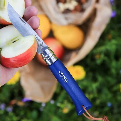 Opinel Colorama No 08 Vouwbaar Zakmes Blauw