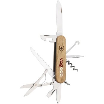 Victorinox Huntsman Wood Zakmes Bruin
