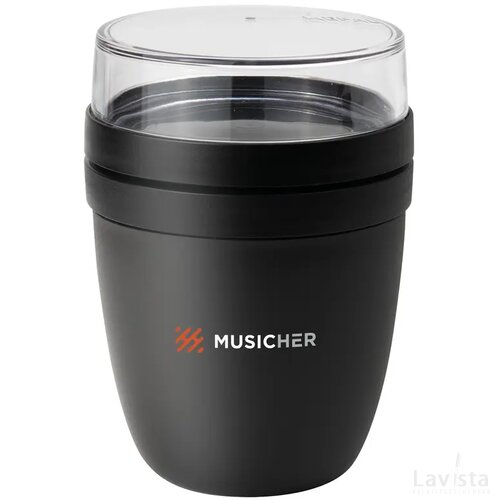 Mepal Ellipse Foodcontainer Zwart