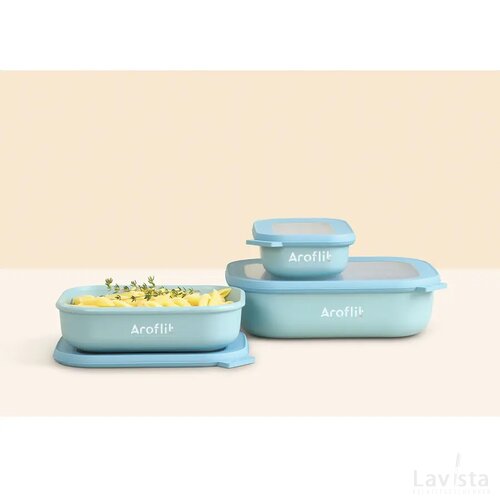 Mepal Cirqula Multikom Rechthoekig 2 L Lunchbox Vivid Blue