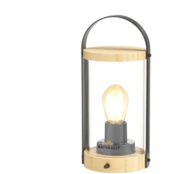 Wooosh Oplaadbare Lamp Bruin Wooosh Oplaadbare Lamp Bruin
