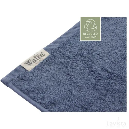 Walra Towel Remade Cotton 50 X 100 Handdoek Blauw