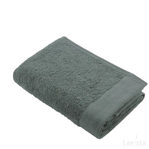 Walra Towel Remade Cotton 50 X 100 Handdoek Donkergroen