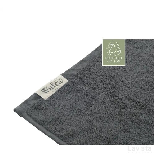 Walra Bathtowel Remade Cotton 70 X 140 Badhanddoek Antraciet