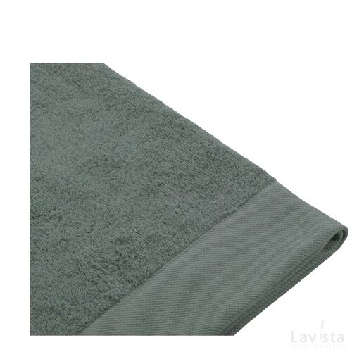 Walra Bathtowel Remade Cotton 70 X 140 Badhanddoek Donkergroen