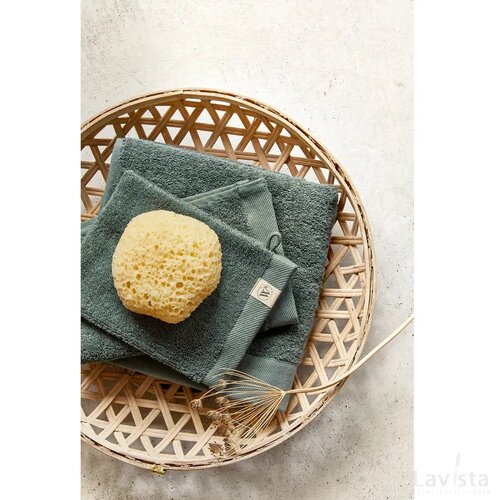 Walra Bathtowel Remade Cotton 70 X 140 Badhanddoek Donkergroen