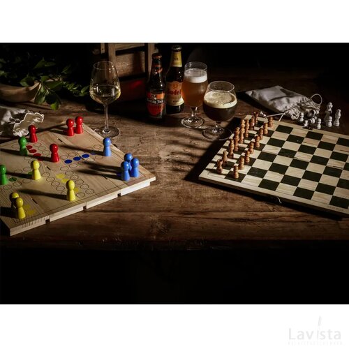 Rackpack Gamebox Ludo Hout