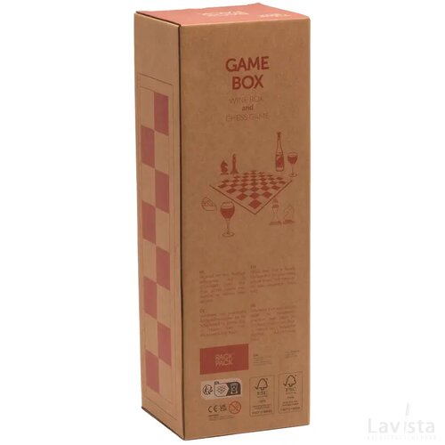 Rackpack Fsc-100% Gamebox Chess Hout