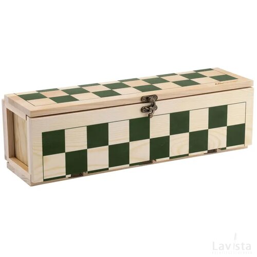 Rackpack Fsc-100% Gamebox Checkers Hout