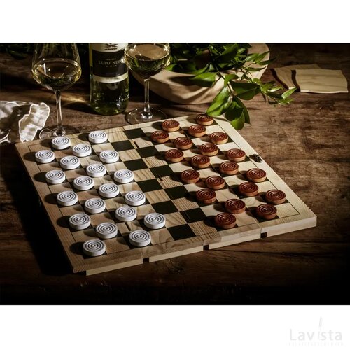Rackpack Fsc-100% Gamebox Checkers Hout