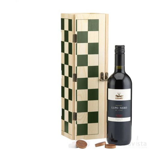 Rackpack Fsc-100% Gamebox Checkers Hout