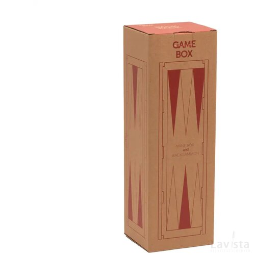 Rackpack Fsc-100% Gamebox Backgammon Hout