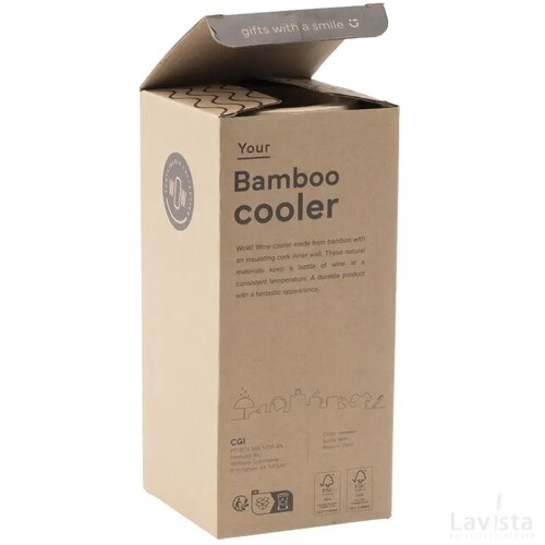 Bamboo Cooler Wijnkoeler Bamboe