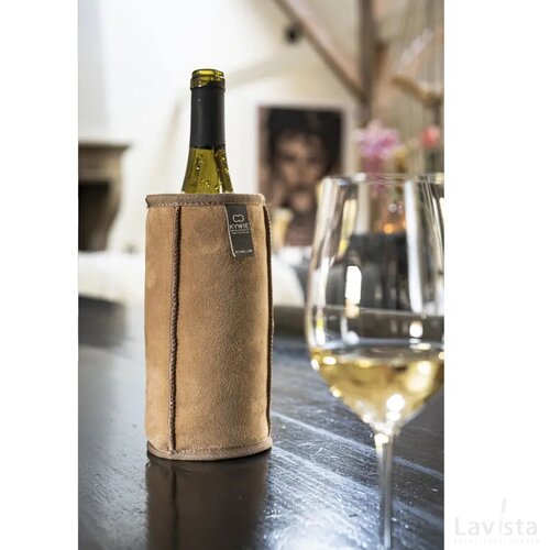 Kywie Wine Cooler Suede Wijnkoeler Camel