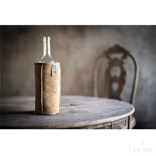 Kywie Wine Cooler Suede Wijnkoeler Camel