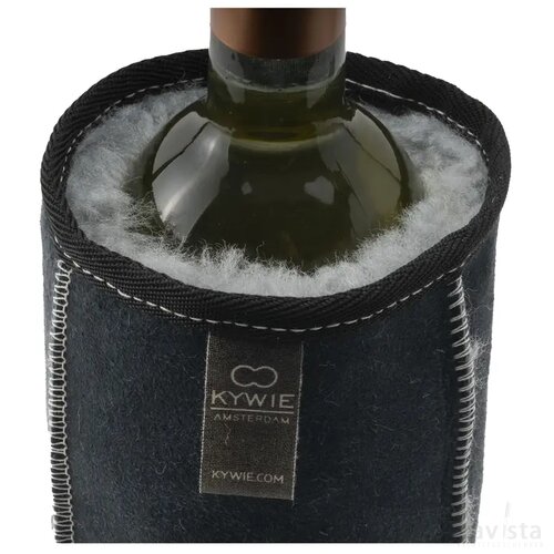 Kywie Wine Cooler Suede Wijnkoeler Donkerblauw